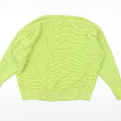 Mint Velvet Women's Green Long Sleeve Jumper Size L