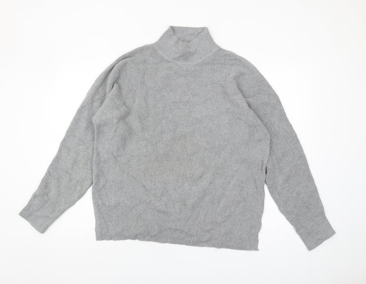 Banana Republic Women's Grey Pullover Jumper L