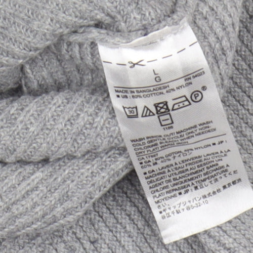 Banana Republic Women's Grey Pullover Jumper L