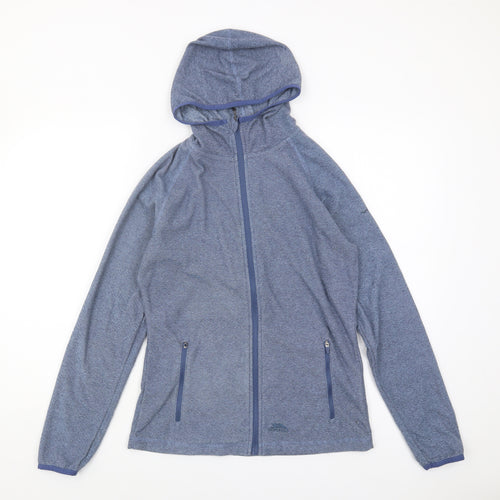 Trespass Women's Blue Full Zip Hoodie, M, Regular Fit