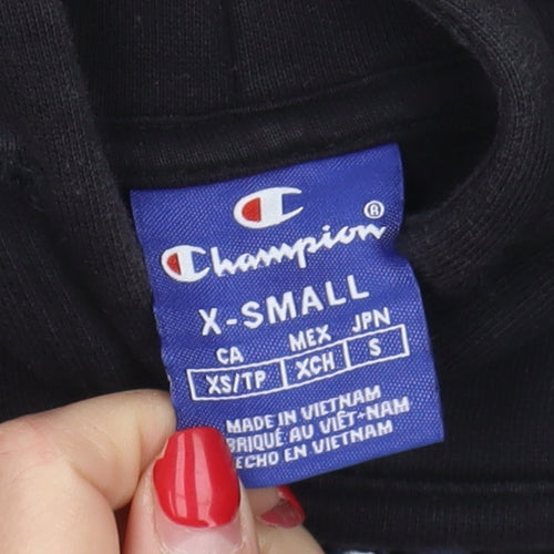 Champion Women's Black XS Pullover Hoodie