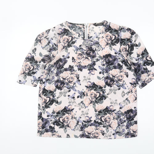 Miss Selfridge Women's Floral Blouse UK 14