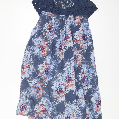 Next Women's Multicoloured Floral Dress Size 14