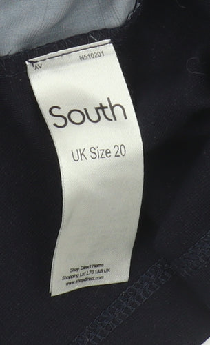 South Women's Floral Multicoloured T-Shirt, Size 20