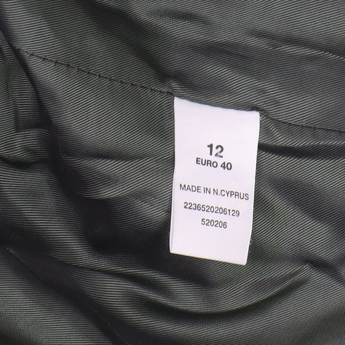 Principles Women's Petite Green Blazer, Size 12, Classic Cut