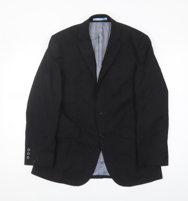 Burton Men's Black Blazer 36 Short Jacket, Business Casual