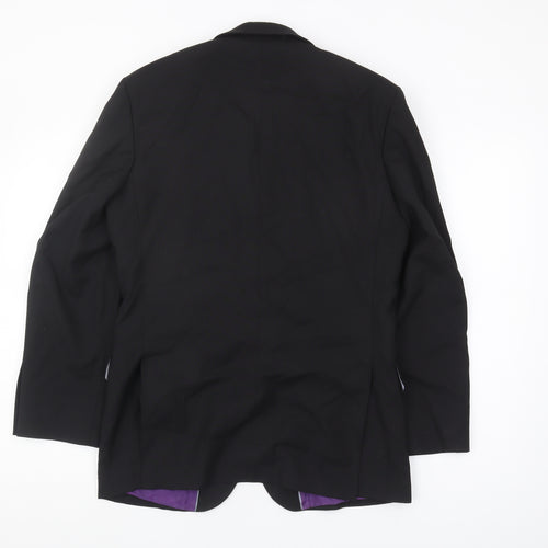 Burton Men's Black Blazer 36 Short Jacket, Business Casual