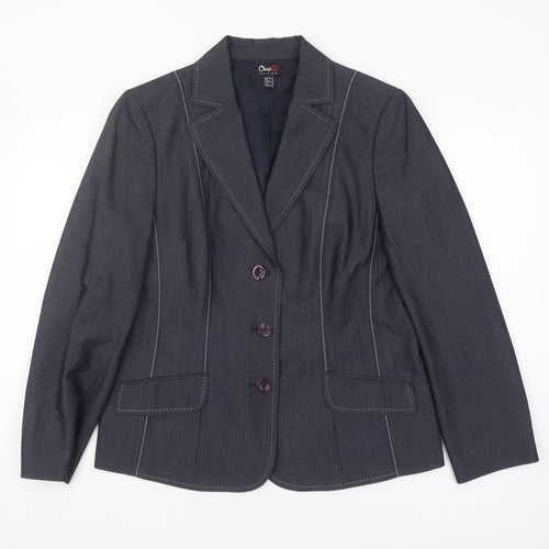 Oscar B Women's Black Suit Jacket Size 14