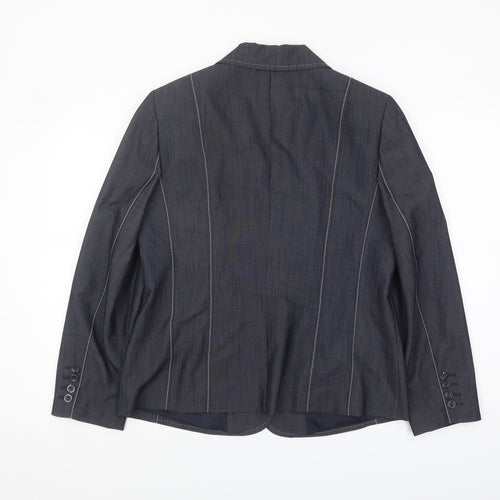 Oscar B Women's Black Suit Jacket Size 14