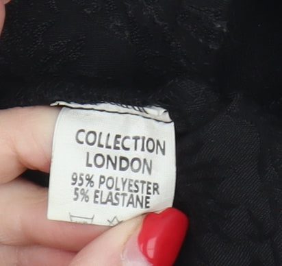 Collection London Women's Black Dress, Size 12, Elegant