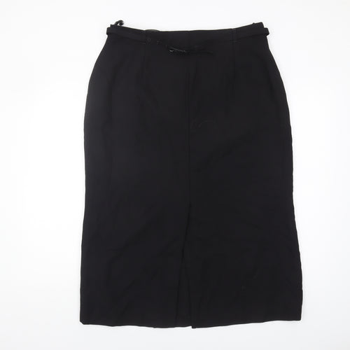 Marks and Spencer Women's Black Long Pencil Skirt UK 20