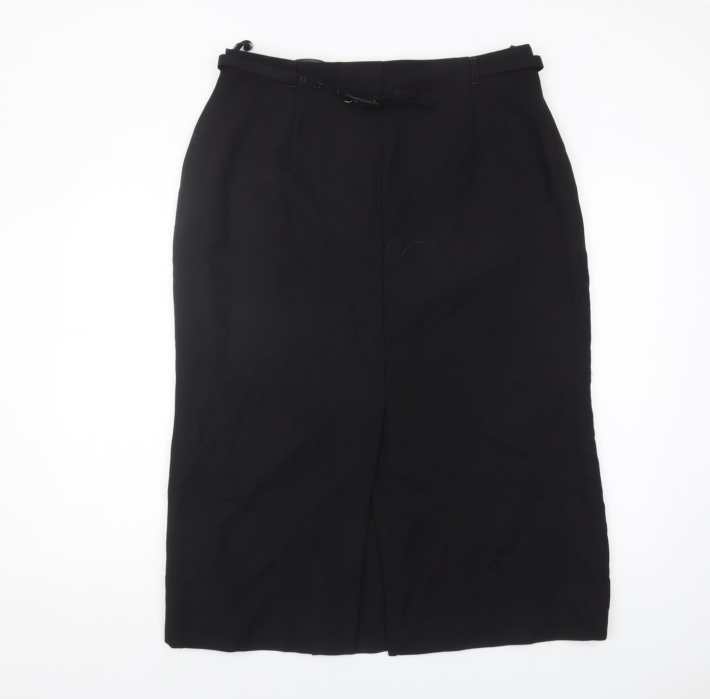 Marks and Spencer Women's Black Long Pencil Skirt UK 20