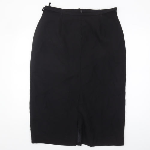 Marks and Spencer Women's Black Long Pencil Skirt UK 20