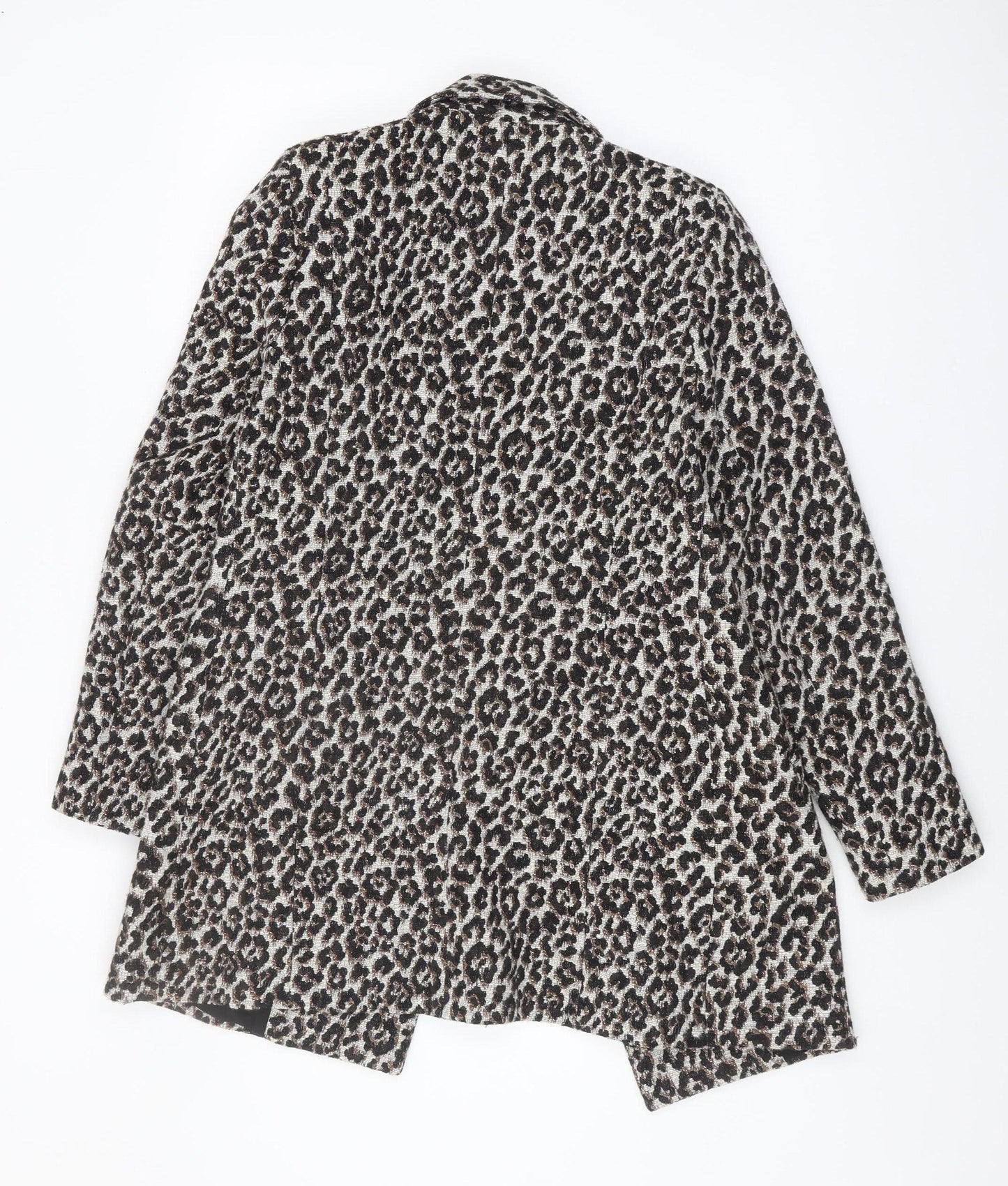 River Island Women’s Multicoloured Animal Print Coat - Size 8