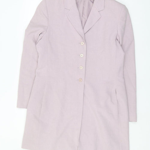 Marks and Spencer Women's Pink Blazer Size 14 Classic Fit