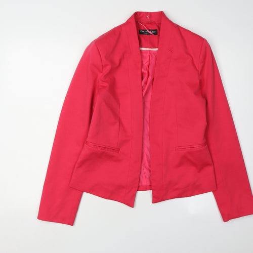 Miss Selfridge Women's Pink Blazer Size 10