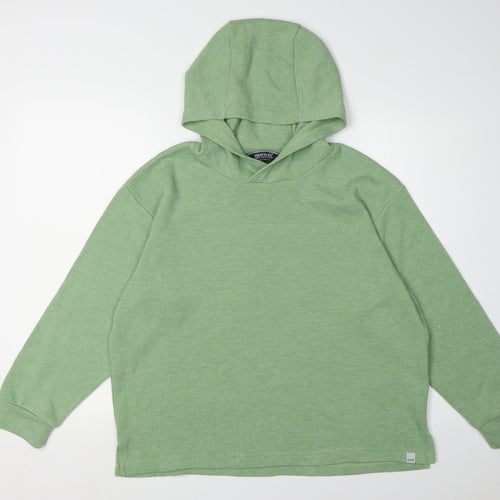 Regatta Women’s Green Hoodie, Size 14, Long Sleeve