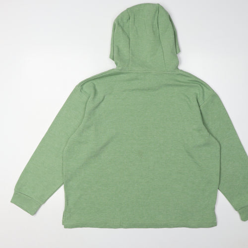 Regatta Women’s Green Hoodie, Size 14, Long Sleeve