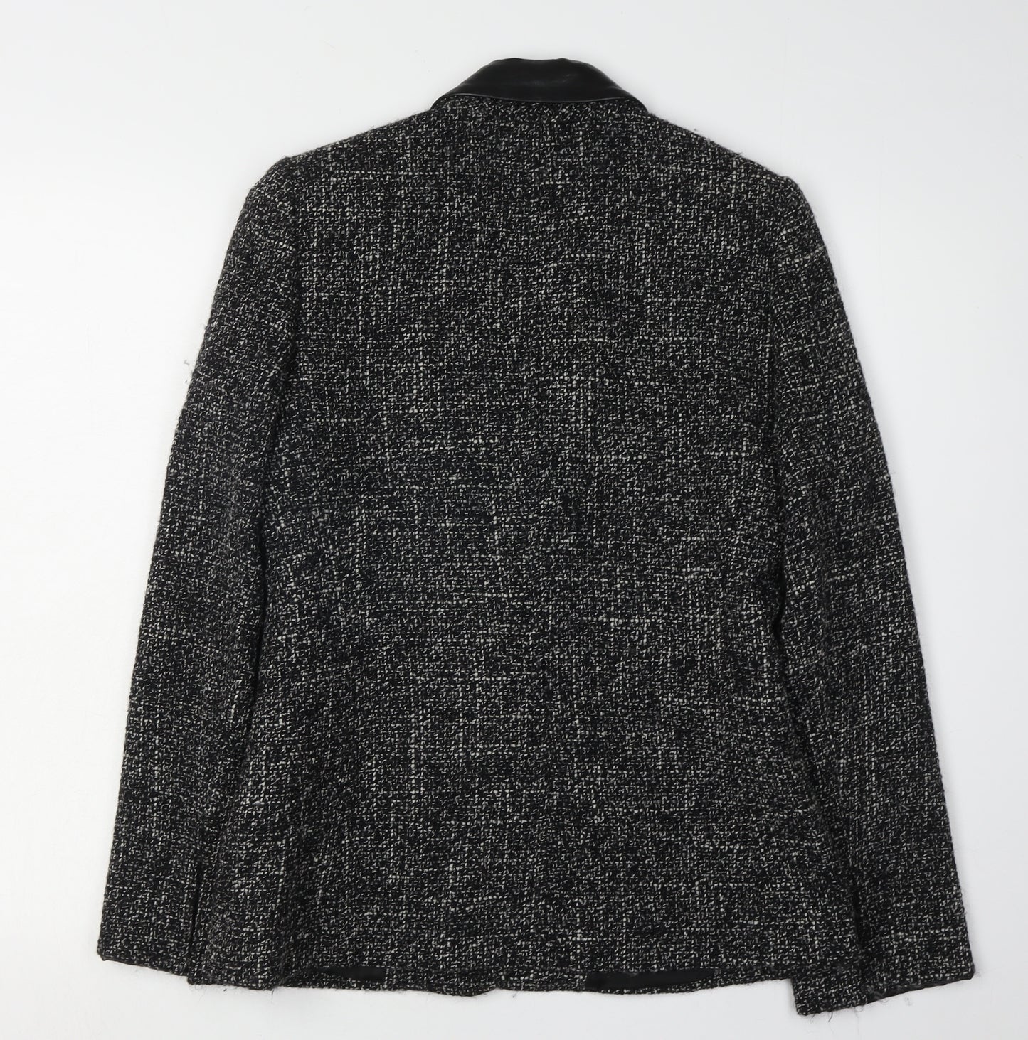 LB Women's Black Tweed Blazer - Size 8, Business Casual