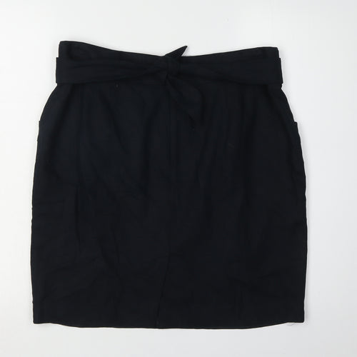 Marks and Spencer Women's Black Pencil Skirt, Size 14