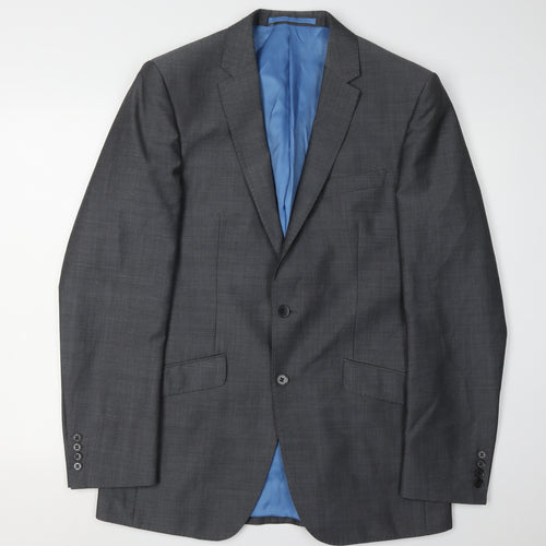 Marks and Spencer Men's Grey Suit Jacket 40L