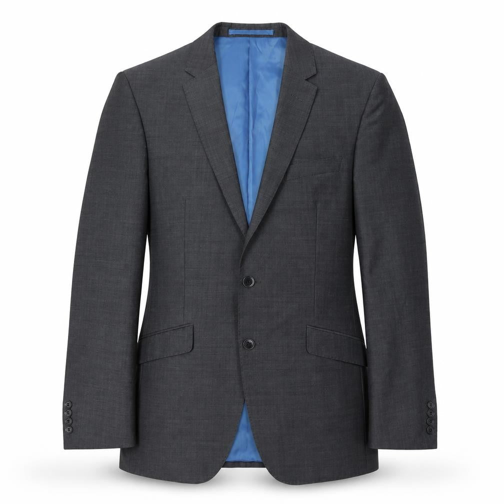 Front view of Marks & Spencer Men's Grey Suit Jacket 40L