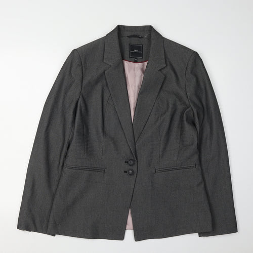 Next Women's Grey Blazer UK 16, Lined Business Wear