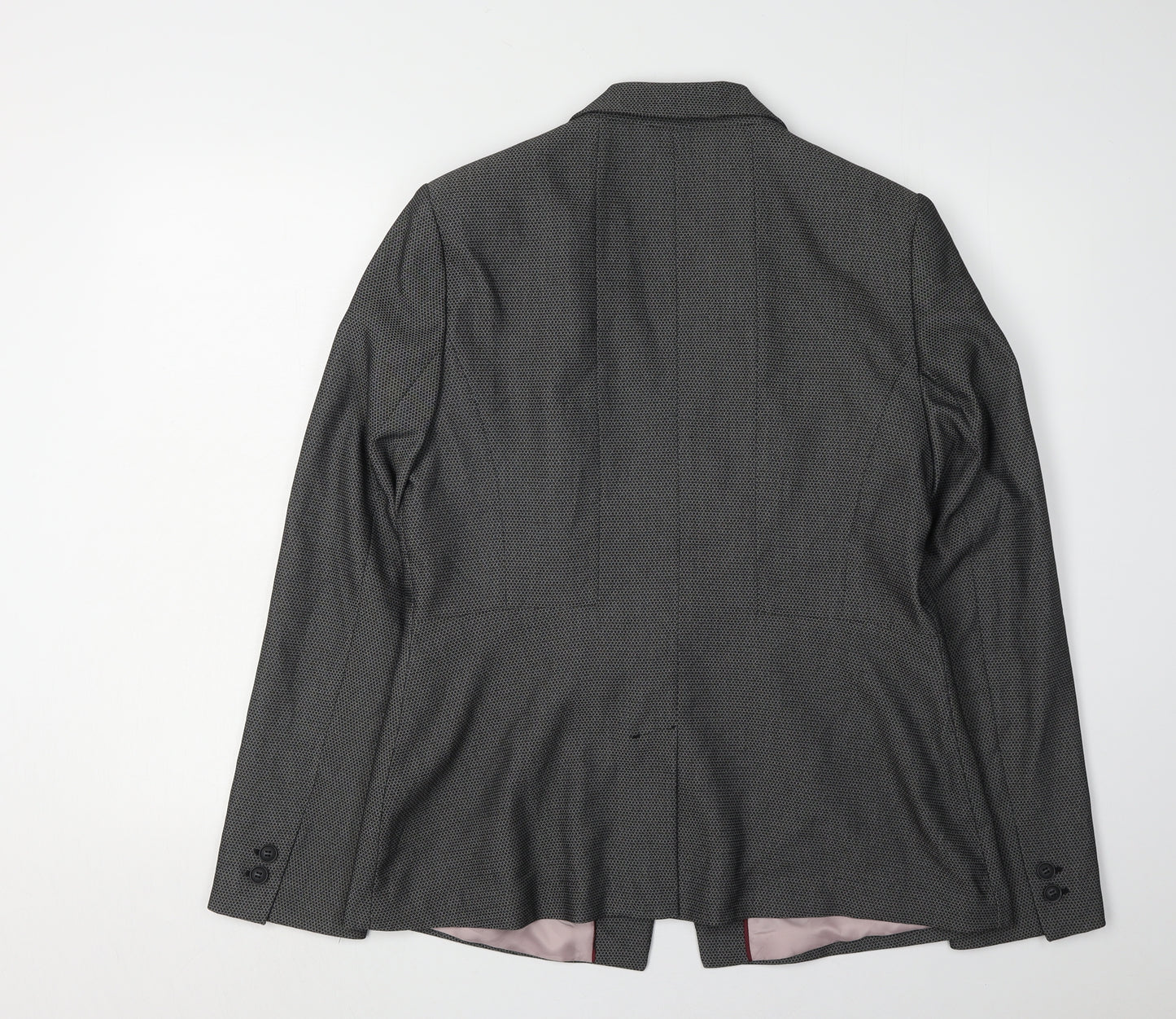 Next Women's Grey Blazer UK 16, Lined Business Wear