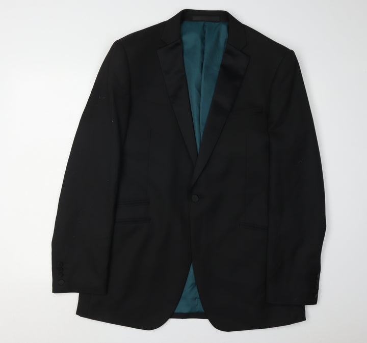 Marks and Spencer Men's Black Formal Jacket 42L