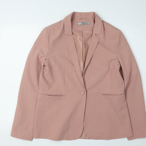 ASOS Women’s Pink Blazer Jacket Size 12 Regular Fit