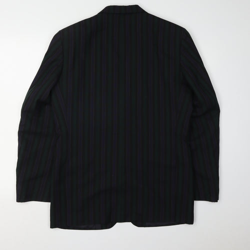 Brook Taverner Men's Multicoloured Striped Blazer 38R