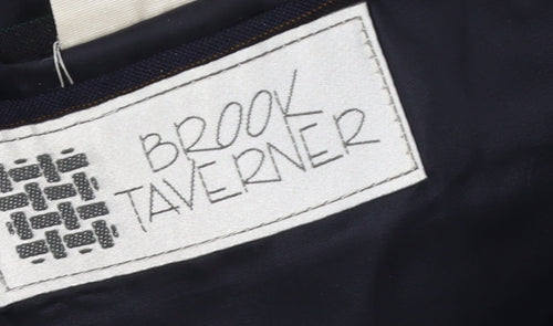 Brook Taverner Men's Multicoloured Striped Blazer 38R