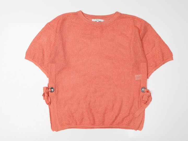 Next Women's Orange Pullover Jumper S