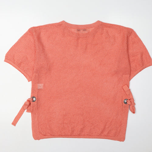 Next Women's Orange Pullover Jumper S