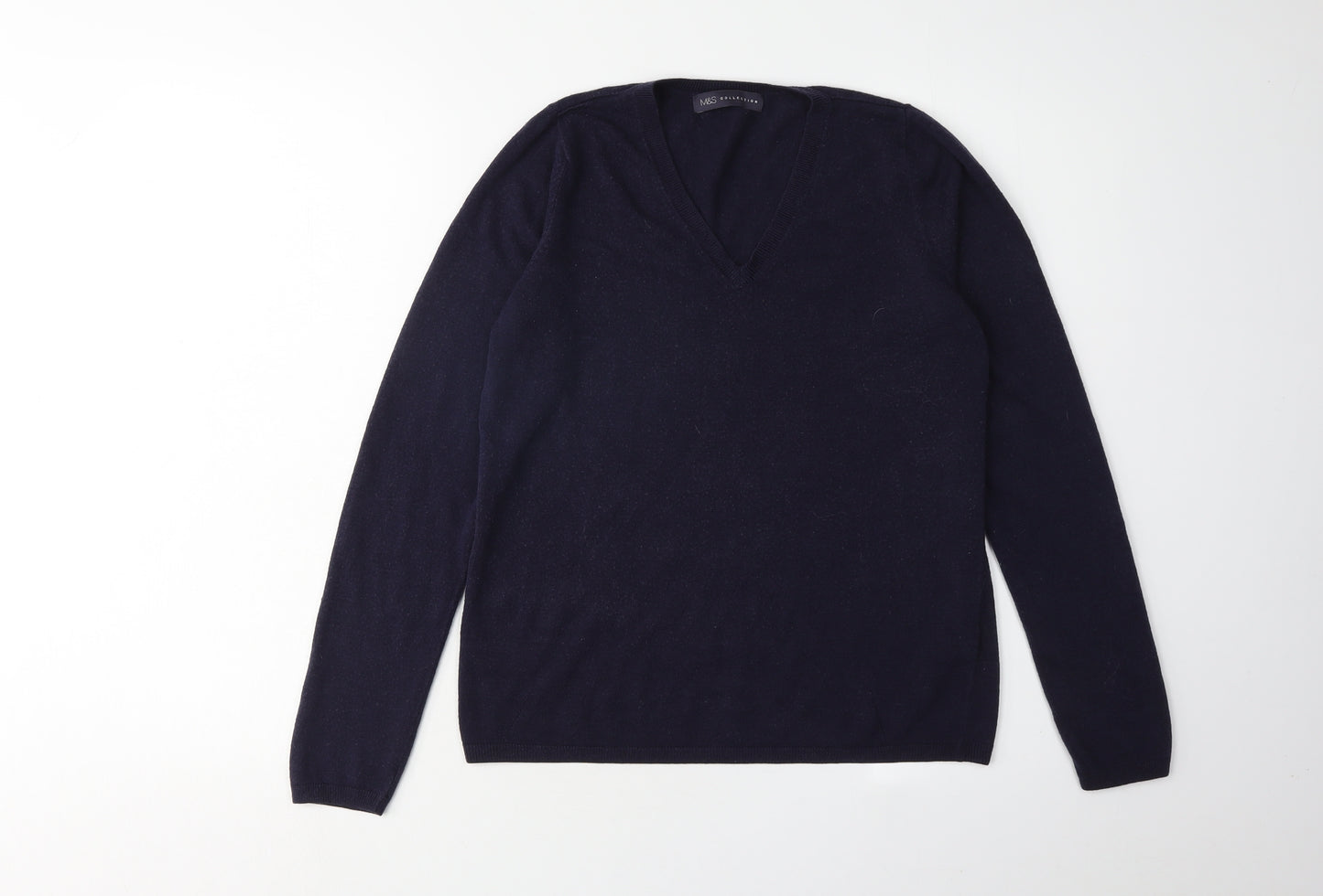 Marks and Spencer Women's Black Pullover Jumper Size 14
