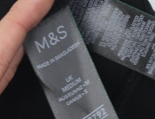 Marks and Spencer Women's Black Beaded Sweatshirt M