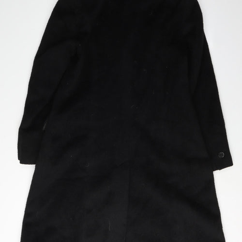 Four Seasons Women's Black Mid-Length Overcoat S