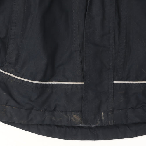 Trespass Boys Black Waterproof Hooded Jacket 9-10 Years