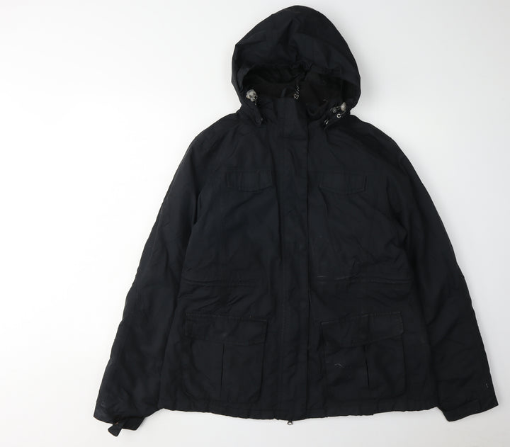 Shires Equestrian Women's Black Anorak Jacket L