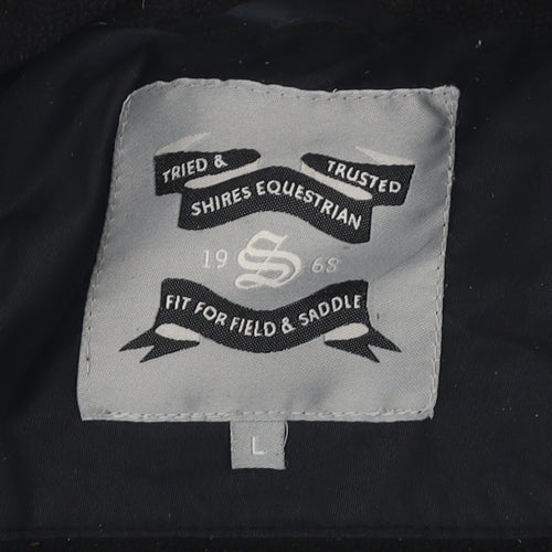 Shires Equestrian Women's Black Anorak Jacket L