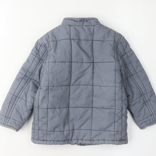 babyGap Boys Grey Quilted Jacket 2 Years - Stylish & Practical
