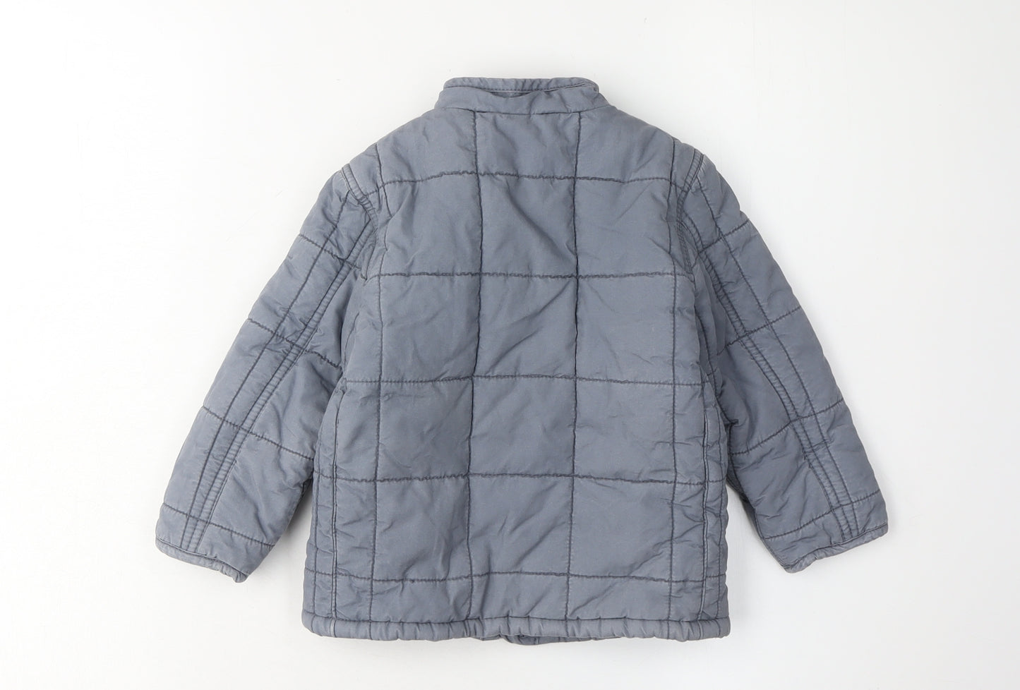 babyGap Boys Grey Quilted Jacket 2 Years - Stylish & Practical