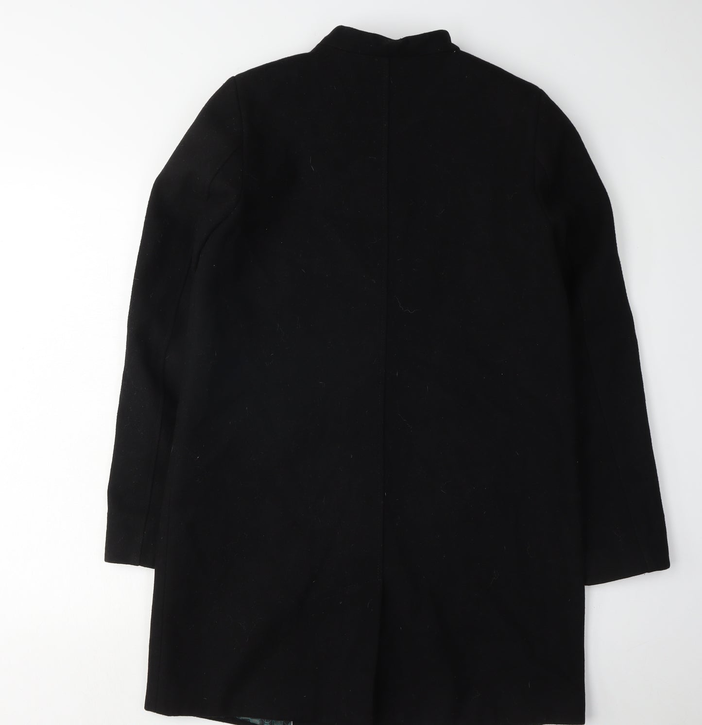 Twist & Tango Women's Black Wool Overcoat Size 8