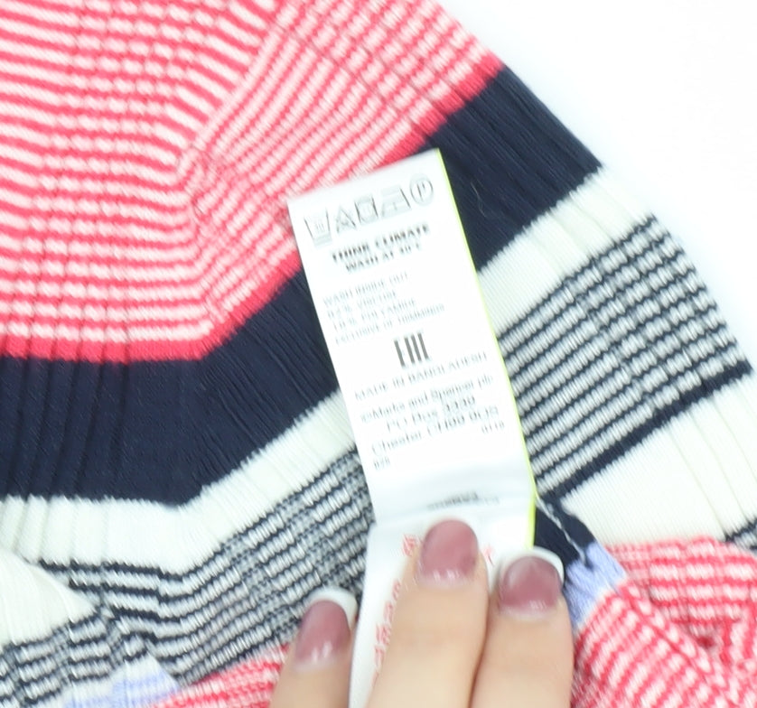Marks and Spencer Women's Striped T-Shirt, Size 12