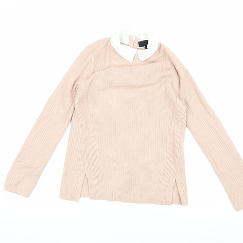 Topshop Beige Women's Pullover Jumper UK Size 6