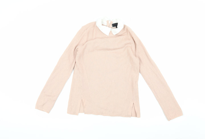 Topshop Beige Women's Pullover Jumper UK Size 6