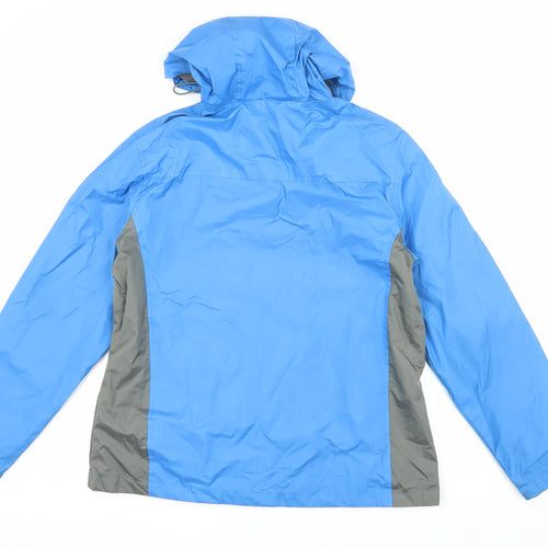 Koko Pink Women's Blue Windbreaker Jacket Size 12