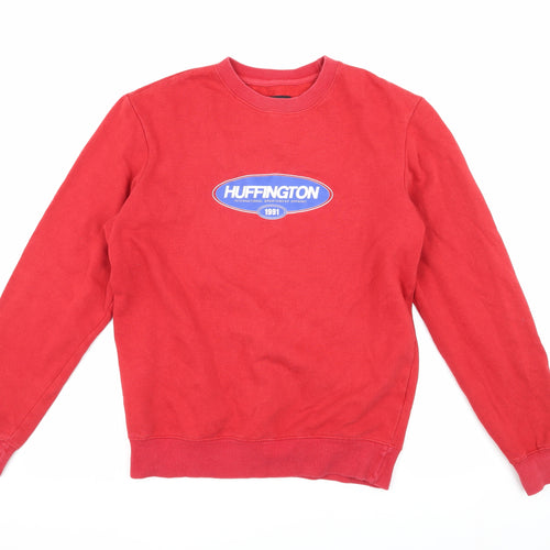 Cotton On Garments Red Men's Crew Neck Sweatshirt S