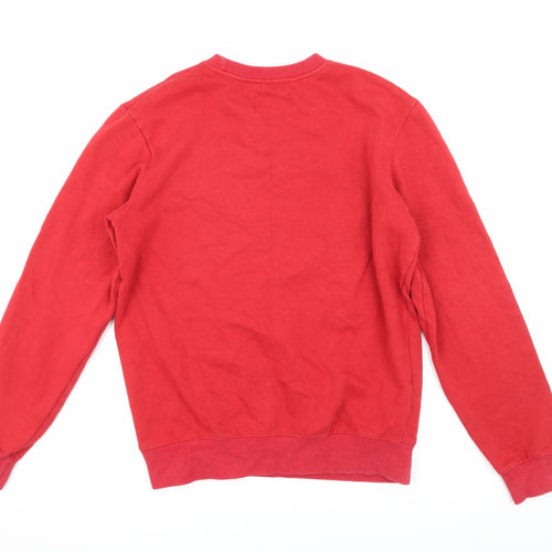 Cotton On Garments Red Men's Crew Neck Sweatshirt S
