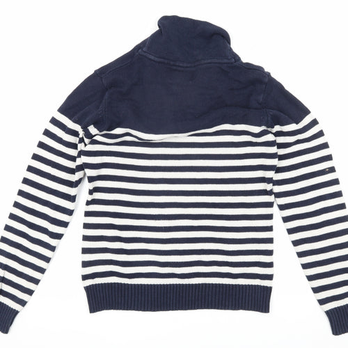 New Look Women's Striped Cotton Pullover Jumper - M